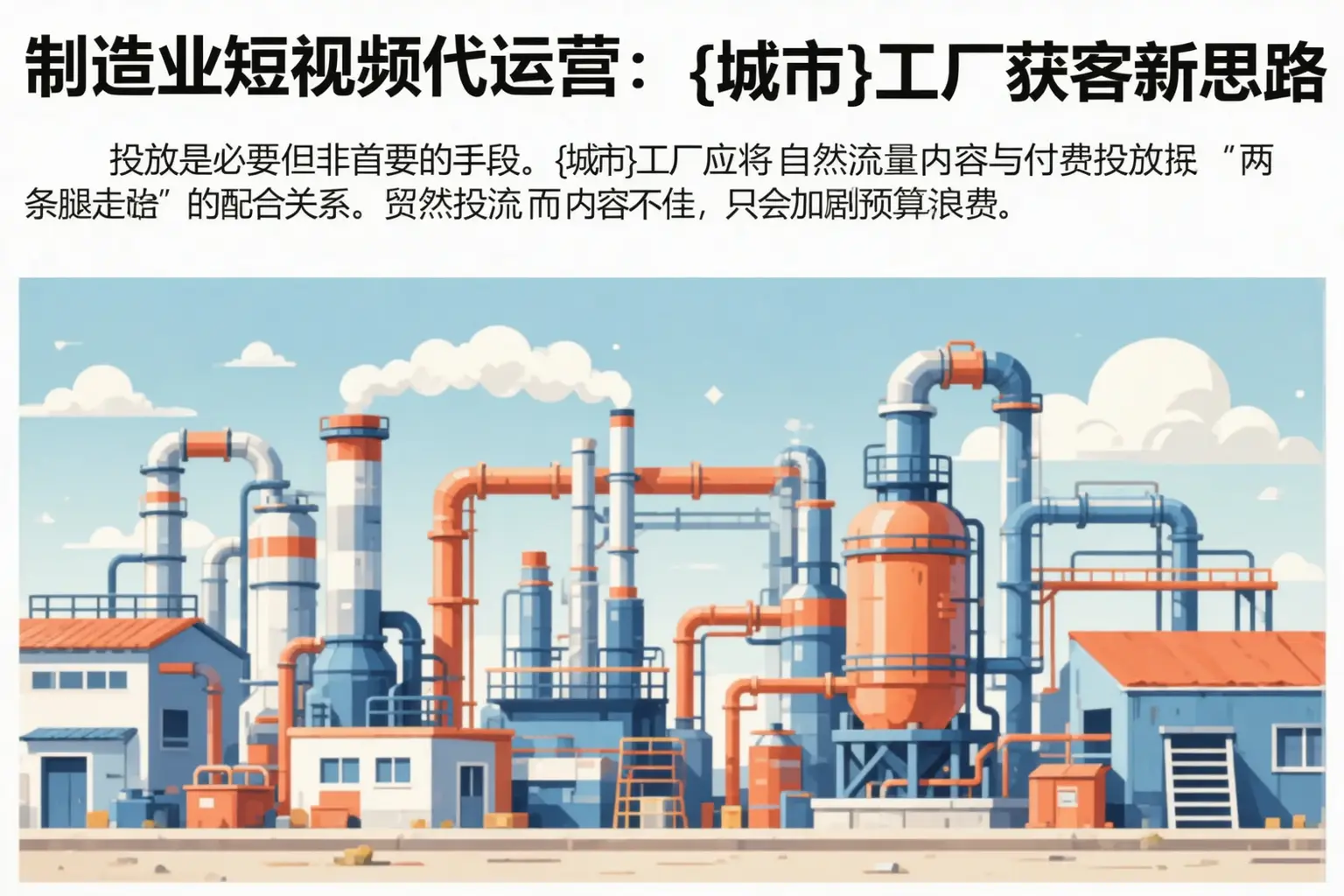 制造业短视频代运营:海盐工厂获客新思路